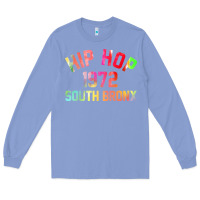 Colony Blue hip hop 1972 south bronx Long Sleeve Tee - artisFamous