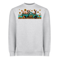 Heather Grey western animals truck Heavyweight Sweatshirt - Jasminsmagicworld