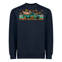 Navy western animals truck Heavyweight Sweatshirt - Jasminsmagicworld