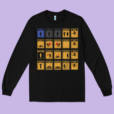 Friday, I'm In Love! Long Sleeve Tee Designed By Artisfamous