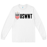 White uswnt Long Sleeve Tee - artisFamous