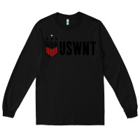 Black uswnt Long Sleeve Tee - artisFamous