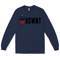 Navy uswnt Long Sleeve Tee - artisFamous