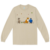 Mushroom do a barrel roll! Long Sleeve Tee - artisFamous