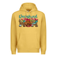 Antique Gold dachshund mom Premium Hoodie - Artiststas