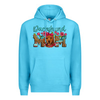 Ocean Blue dachshund mom Premium Hoodie - Artiststas