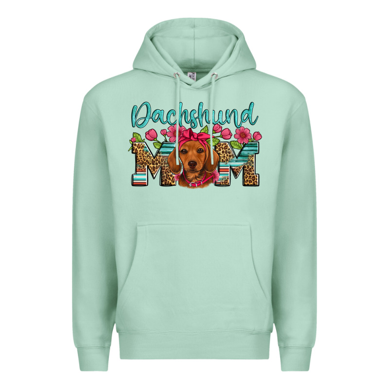 Dachshund Mom Premium Hoodie by Artiststas | Teevron