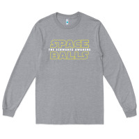 Heather Grey spaceballs the schwartz awakens Long Sleeve Tee - artisFamous