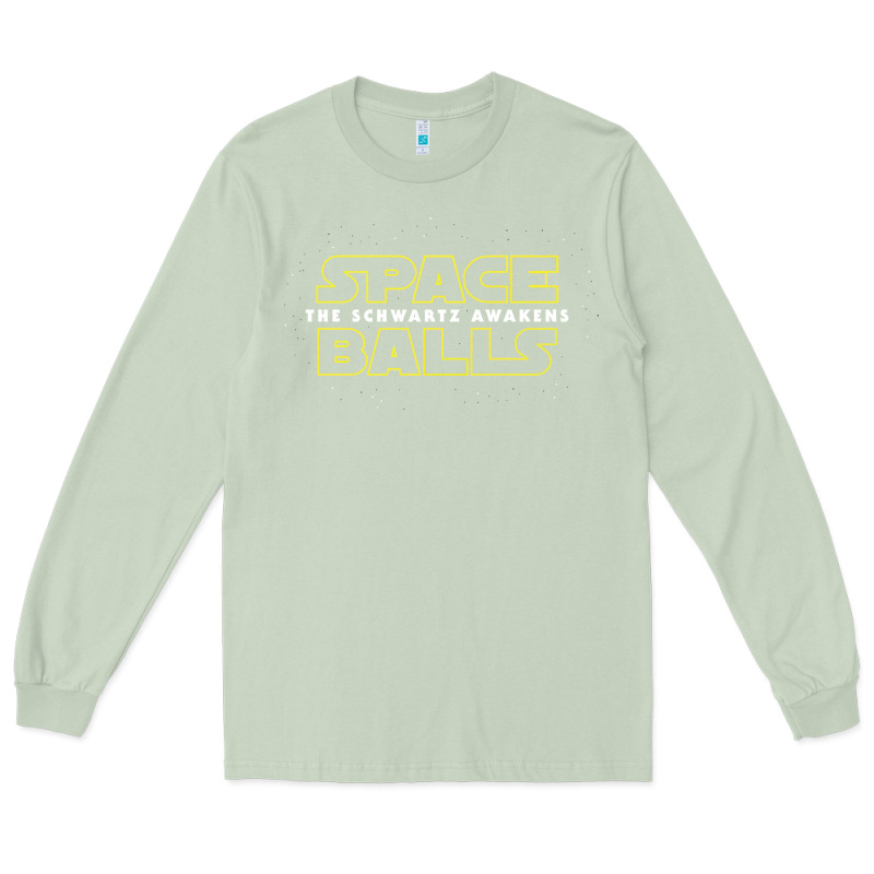 Spaceballs The Schwartz Awakens Long Sleeve Tee by artisFamous | Teevron