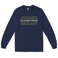 Navy spaceballs the schwartz awakens Long Sleeve Tee - artisFamous