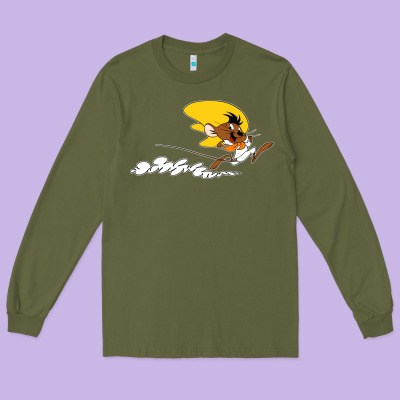 Speedy Gonzales V Taz Bugs Bunny Mexico Long Sleeve Tee Designed By Artisfamous
