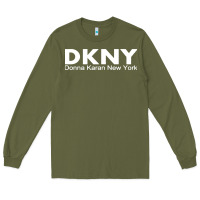 Army Green dknys Long Sleeve Tee - artisFamous