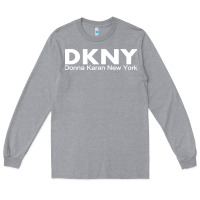 Heather Grey dknys Long Sleeve Tee - artisFamous