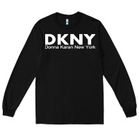 Black dknys Long Sleeve Tee - artisFamous