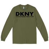 Army Green dknys Long Sleeve Tee - artisFamous