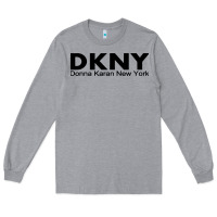 Heather Grey dknys Long Sleeve Tee - artisFamous