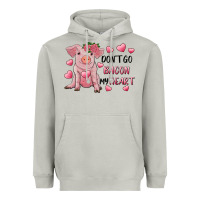 Moon Dust Valentine's Day Don't Go Bacon My Heart Heavyweight Hoodie - RanaPortraitStore