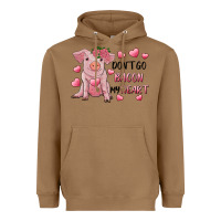 Toasted Coconut Valentine's Day Don't Go Bacon My Heart Heavyweight Hoodie - RanaPortraitStore