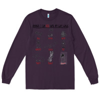 Plum animals i can kill with my bare hands Long Sleeve Tee - artisFamous