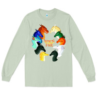 Matcha wings of fire Long Sleeve Tee - artisFamous
