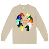Mushroom wings of fire Long Sleeve Tee - artisFamous