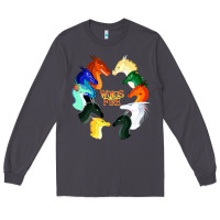 Smoke wings of fire Long Sleeve Tee - artisFamous
