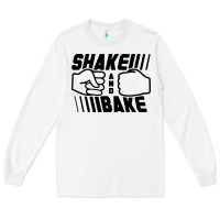 White shake and bake Long Sleeve Tee - artisFamous