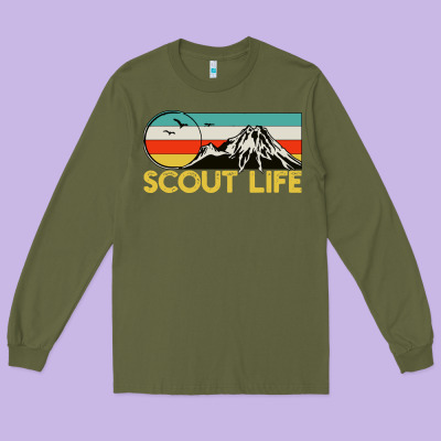 Scout Long Sleeve Tee Designed By Artisfamous