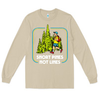 Mushroom snort pines not lines funny boy going to school vintage Long Sleeve Tee - artisFamous