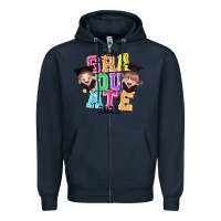 Navy kinder graduate 2023 Zipper Hoodie - RanaPortraitStore
