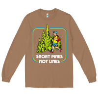 Toasted Coconut snort pines not lines funny boy going to school vintage Long Sleeve Tee - artisFamous
