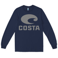 Navy costa del mar Long Sleeve Tee - artisFamous