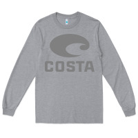 Heather Grey costa del mar Long Sleeve Tee - artisFamous