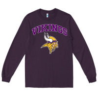 Plum vikings style Long Sleeve Tee - artisFamous