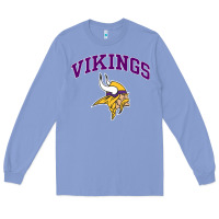 Colony Blue vikings style Long Sleeve Tee - artisFamous