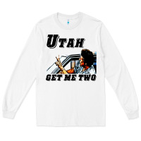 White utah get me 2 Long Sleeve Tee - artisFamous