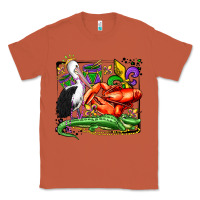 Copper mardi gras pelican crawfish crocodile Classic Tee - OliviaCreatesArt