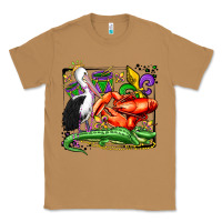 Toasted Coconut mardi gras pelican crawfish crocodile Classic Tee - OliviaCreatesArt