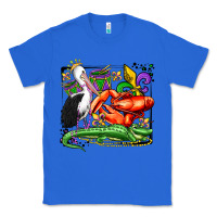 True Royal mardi gras pelican crawfish crocodile Classic Tee - OliviaCreatesArt