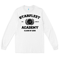 White starfleet academy Long Sleeve Tee - artisFamous