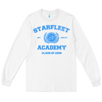 White starfleet academy Long Sleeve Tee - artisFamous