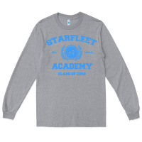 Heather Grey starfleet academy Long Sleeve Tee - artisFamous