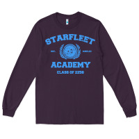 Plum starfleet academy Long Sleeve Tee - artisFamous