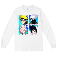White animation Long Sleeve Tee - artisFamous