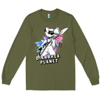 Army Green diarrhea planet musician Long Sleeve Tee - artisFamous