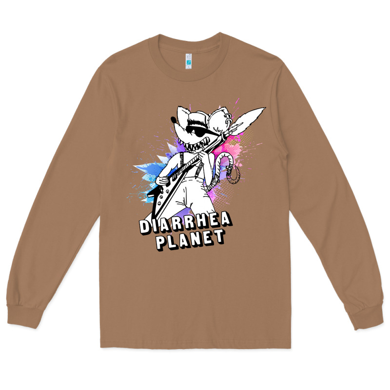 Diarrhea Planet Musician Long Sleeve Tee by artisFamous | Teevron