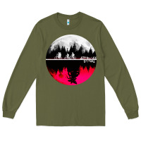 Army Green stranger kids bikes Long Sleeve Tee - artisFamous