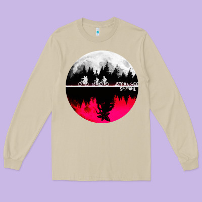 Stranger Kids Bikes Long Sleeve Tee Designed By Artisfamous