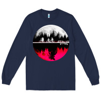 Navy stranger kids bikes Long Sleeve Tee - artisFamous