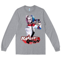 Heather Grey beauty  quinn Long Sleeve Tee - artisFamous